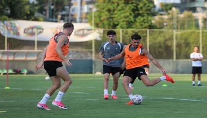 Alanyaspor, Beşiktaş maçı hazırlıklarına başladı