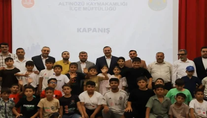 Altınözünde Mevlid-i Nebi programı düzenlendi