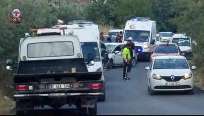 ANAYAZI-ÜÇGEDİK YOLUNDA KAZA