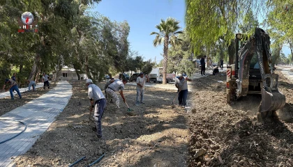 ANTAKYA’DA PARKLARDA BAKIM VE REVİZYON YAPILDI