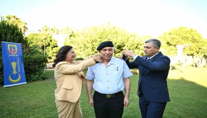 Antalya İl Jandarma Komutanlığında rütbe terfi töreni