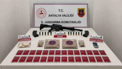 Antalyada uyuşturucu operasyonu