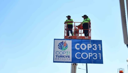 Antalyanın yolları COP31 İklim Zirvesine hazırlanıyor