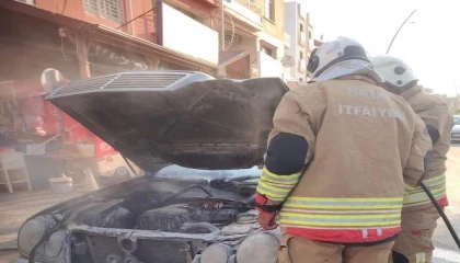 Arsuz ve İskenderunda araç yangınları kontrol altına alındı