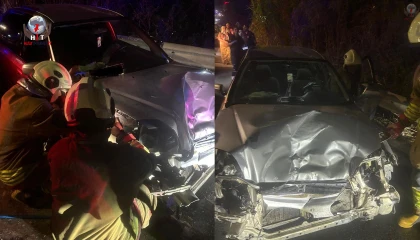 Arsuzda trafik kazası: 2 yaralı
