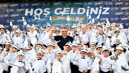 Başkan Uysal: Hayata çocuklarımızın gözlerindeki ışıkla bakıyoruz