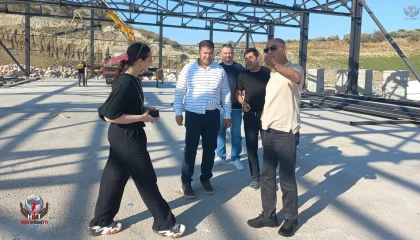 BAŞKAN YAPAR NİKAH SALONU'NU İNCELEDİ
