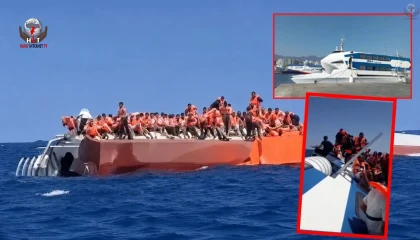 Batan gemide yolculuk yapan 6 ve 12 yaşındaki kardeşlerden gelecek umutlu haberi babaanneleri gözyaşı içerisinde bekliyor