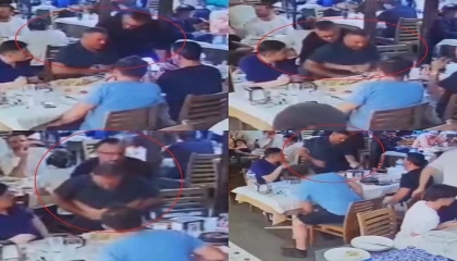 Boğazına lokma kaçan vatandaşı Heimlich manevrası kurtardı