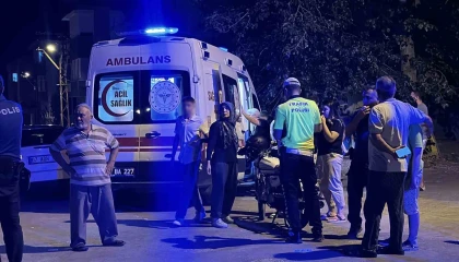 Burdurda otomobille motosiklet çarpıştı: 2 yaralı