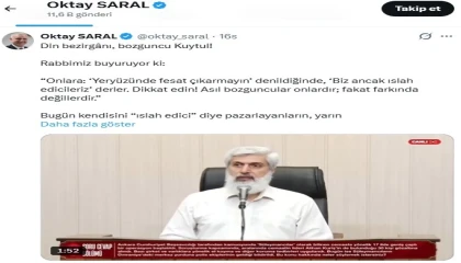Cumhurbaşkanı Başdanışmanı Saraldan Kuytula tepki: Senin de suyun yeterince ısındı Kuytul