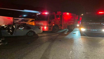 Doğum günü kutlamasına giderken yaşanan feci kazada: 24 ve 23 yaşındaki 2 genç öldü