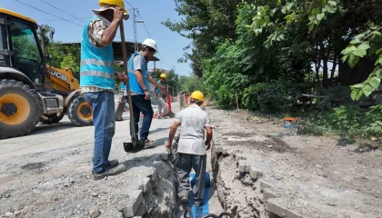 Dörtyolda 297 bin metre içme suyu hattı tamamlandı