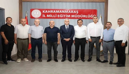 Eğitim-Bir-Sen Adana Şubesi Kahramanmaraşta temaslarda bulundu