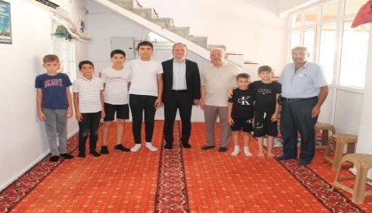 Erzinin Yeşiltepe Mahallesinde çocuklardan kuran kursuna yoğun ilgi