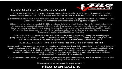 Filo Denizcilikten Girne açıklarındaki kaza sonrası açıklama: Yolcu yakınları için kriz ve bilgilendirme hattı kuruldu