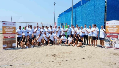 FIVB plaj voleybolu antrenörlük kursu Alanyada başladı