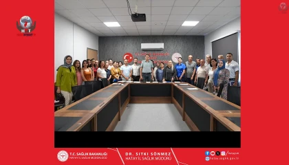 GELECEĞİN SAĞLIKÇILARINA EĞİTİM VERİLDİ