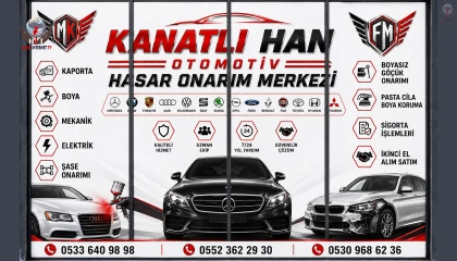 HASAR ONARIMINDA GÜVENİLİR ADRES “KANATLI HAN OTOMOTİV”