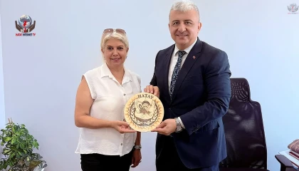 İL MÜDÜRÜ ÖRGÜT, SANATÇI ZEYNEP GÜLBOL’U AĞIRLADI