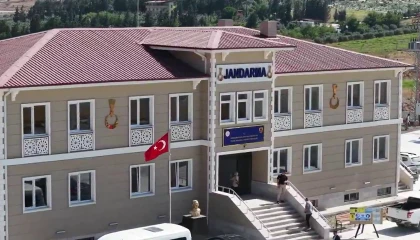 İskenderunda Cebike jandarma karakolunun yapımında sona gelindi