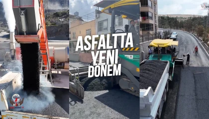 İSKENDERUN’DA SICAK ASFALT ÇALIŞMALARI HIZ KAZANDI