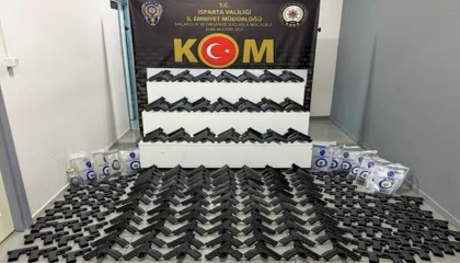 Ispartada kaçak silah operasyonu: 1 tutuklama