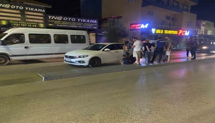 İşyeri bahçesinde mangal yakan ailenin aniden yola fırlayan 2 yaşındaki çocuğu ölümden döndü