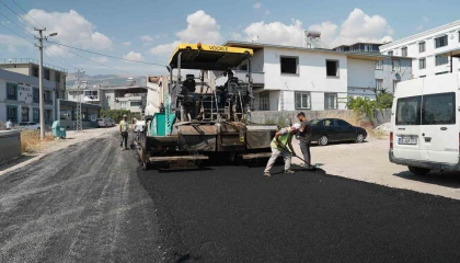 Kahramanmaraşta 26 noktada asfalt mesaisi