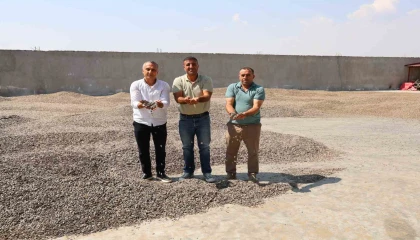 Kahramanmaraşta ay çekirdeği hasadı