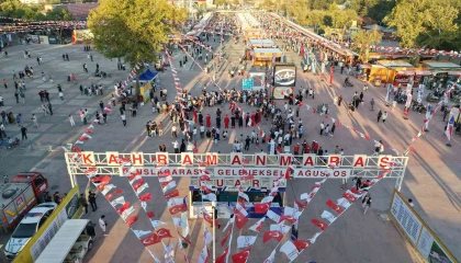 Kahramanmaraşta Geleneksel Ağustos Fuarı heyecanı başladı