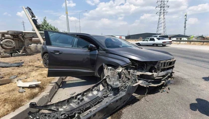 Kahramanmaraşta trafik kazası: 3 yaralı