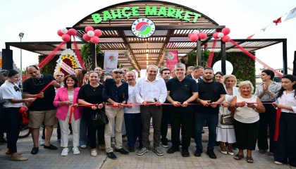 Kepez Belediyesi Bahçe Marketi Dokumaparkta hizmete açtı