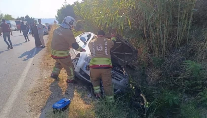 Kırıkhanda trafik kazası: 1 yaralı