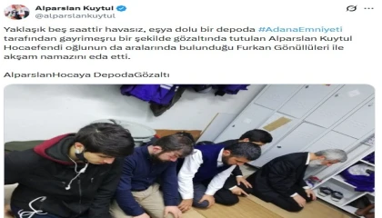 Kuytulcular üyelerinden namazda ‘selfie