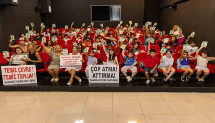 Manavgat Belediyesinden çocuklara çevre eğitimi