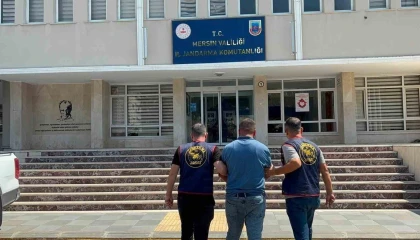 Mersinde 27 yıl 6 ay hapis cezasıyla aranan hükümlü yakalandı