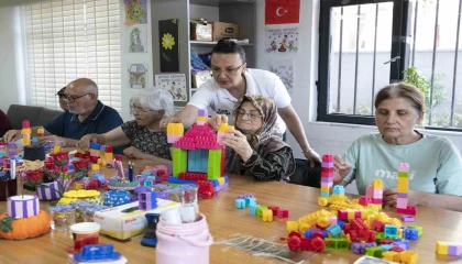Mersinde Alzheimer hastalarına dolu dolu bir gün