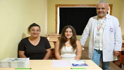 Mersinde görme engelli Nisanın üniversite hayali gerçek oldu