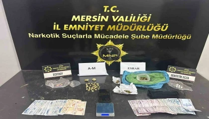 Mersinde uyuşturucu operasyonu: 4 şüpheli tutuklandı