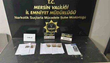 Mersinde uyuşturucu operasyonunda 3 şüpheli tutuklandı
