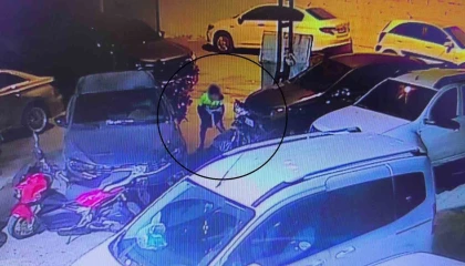 Motosikleti çalan çocuğun 14 yaşında olduğu ortaya çıktı