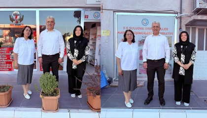 ÖRGÜT’TEN KADIN KOOPERATİFİNE ÖVGÜ