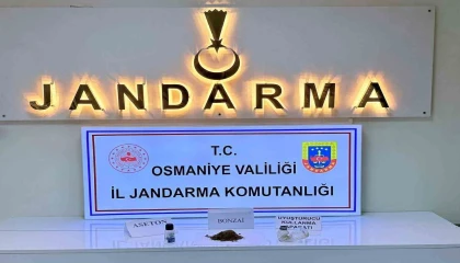 Osmaniyede jandarmadan patlayıcı ve silah operasyonu