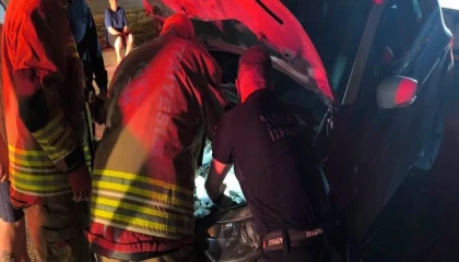Samandağda trafik kazası: 1 yaralı
