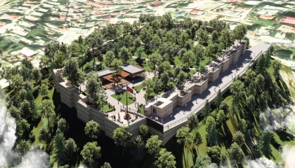 Tarihi Kahramanmaraş Kalesi restorasyonunda sona yaklaşılıyor