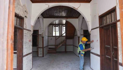 Tarihi Kocabaş Konağı restore ediliyor