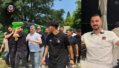 Trafik kazasında hayatını kaybeden 24 yaşındaki genç son yolcuğuna uğurlandı