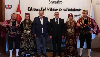 YAYMAN’DAN SEĞMENLER DERNEĞİ’NE ZİYARET