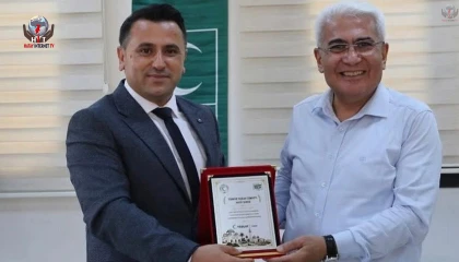 YEŞİLAY'DA ÖMER BİLGİN DÖNEMİ BAŞLADI